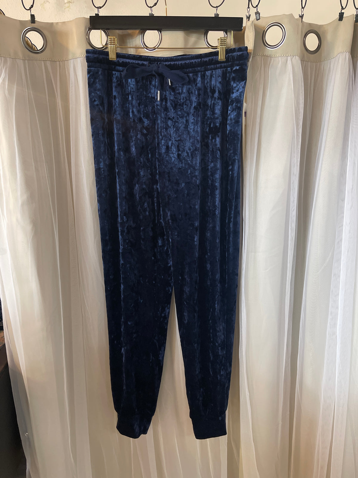 Alfani Intimates Velvet Sleep Jogger Pants