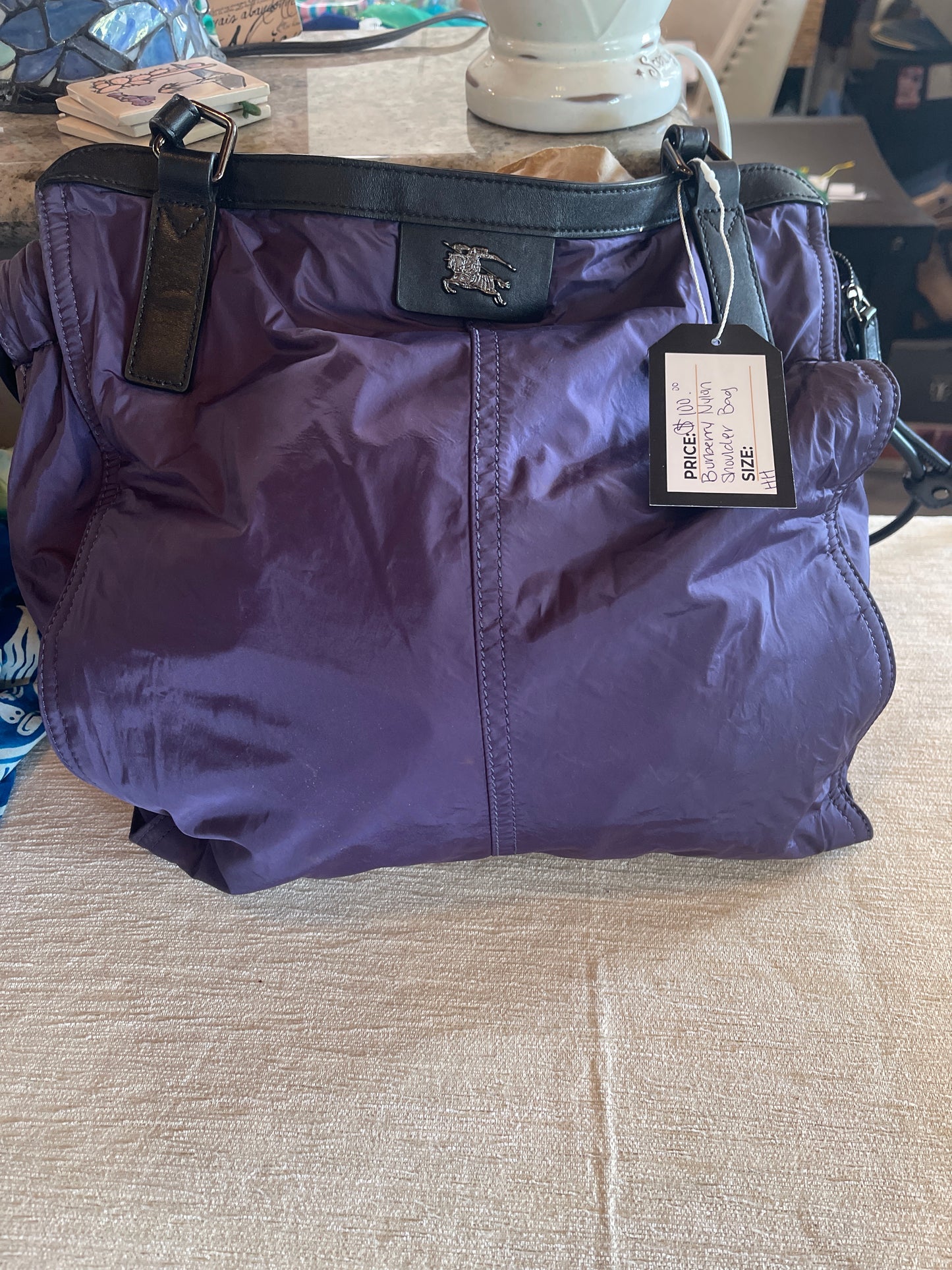 Burberry Nylon Shoulder Bag