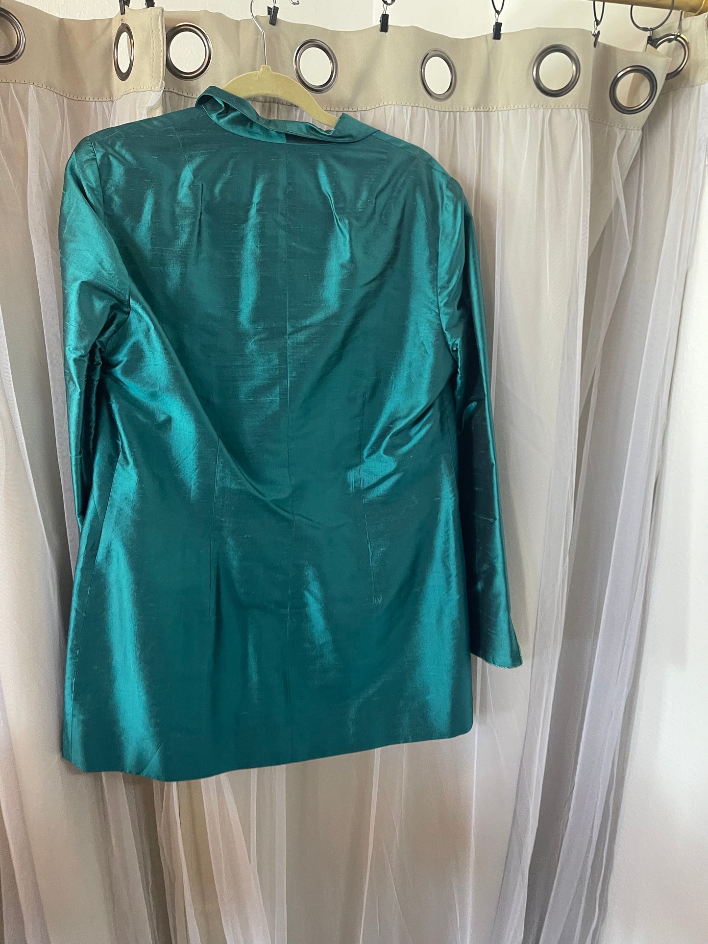 Teal jacket