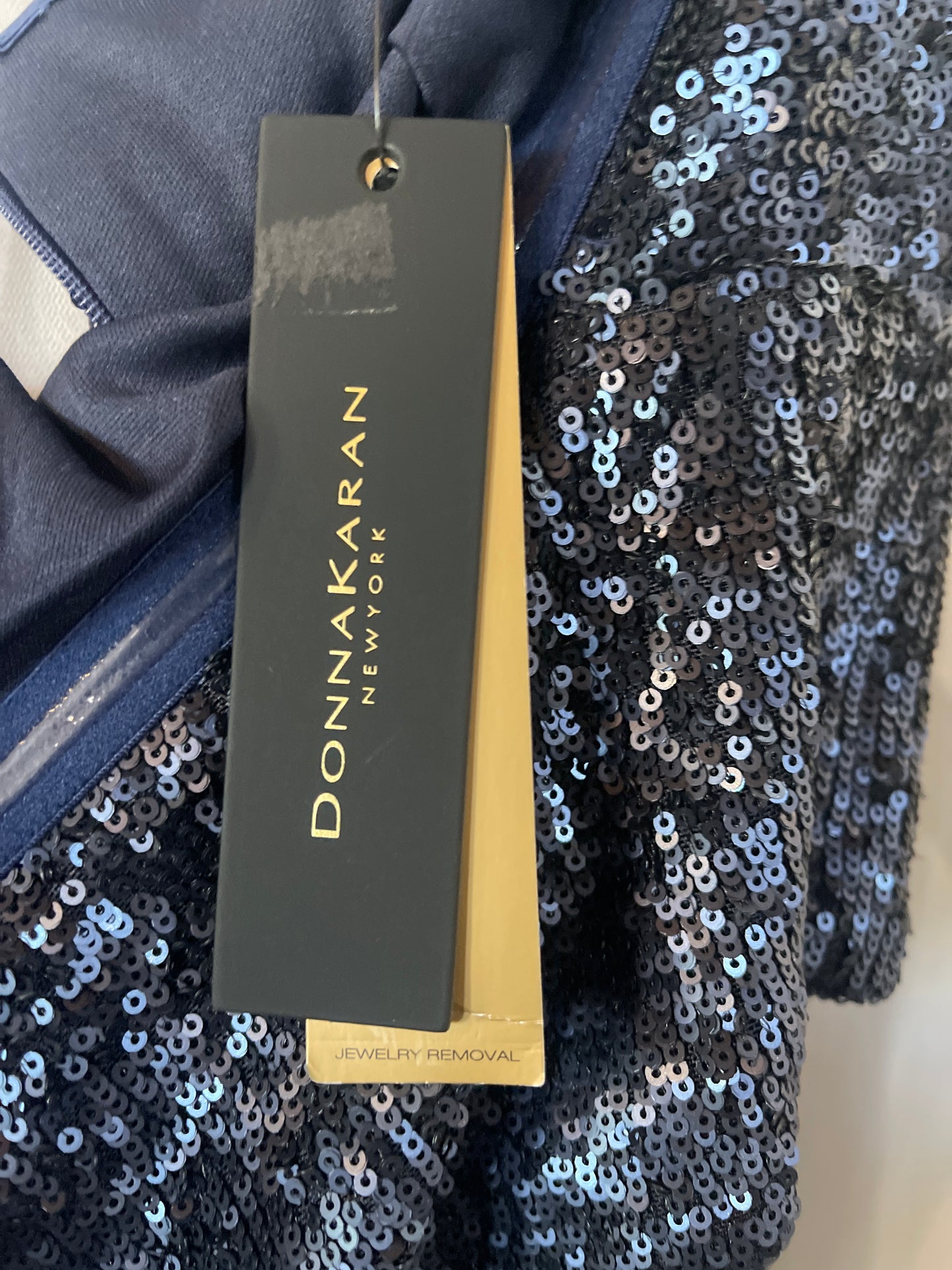 Donna Karan Sequining Holiday Dress