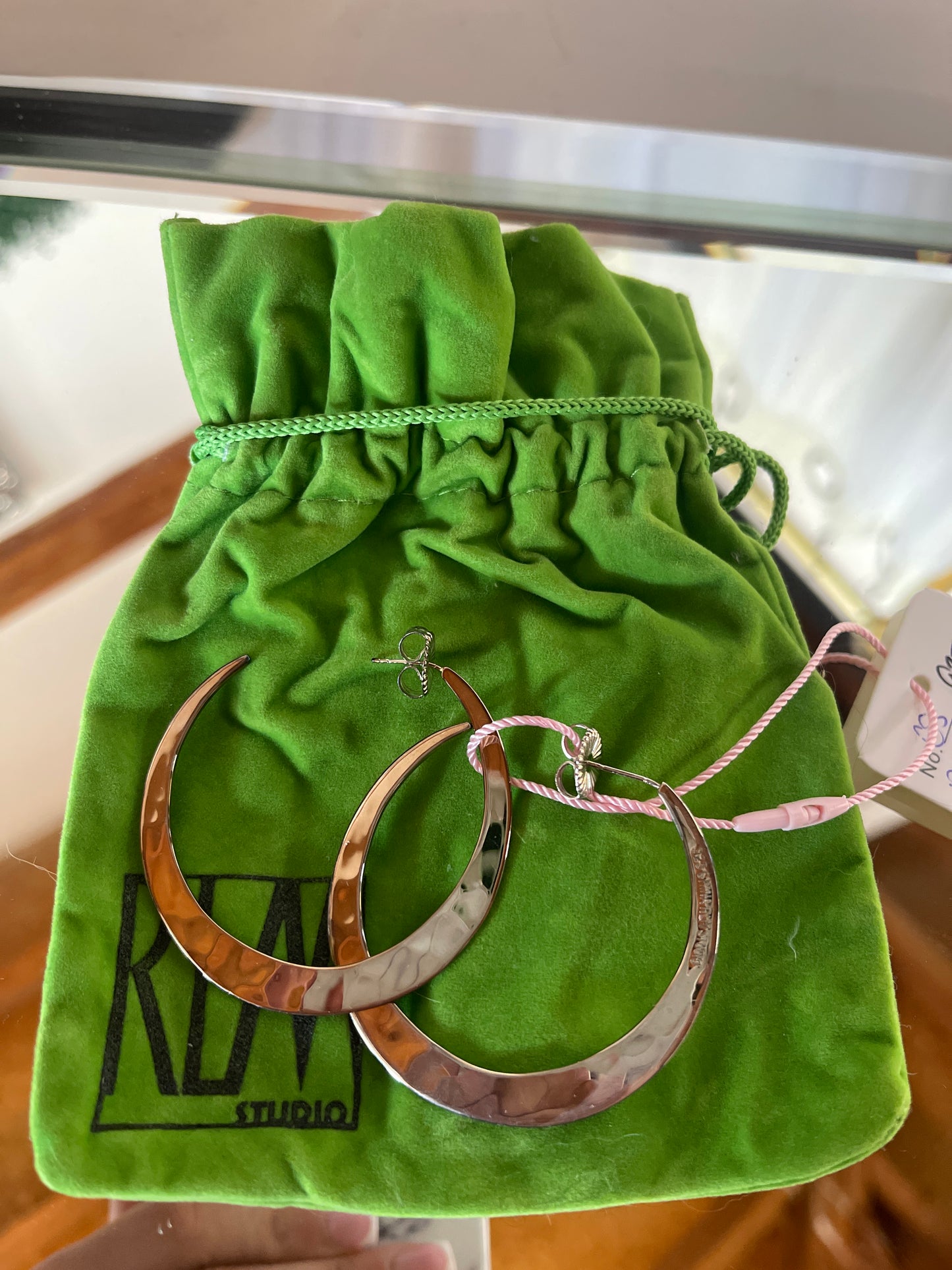925 SS Robert Lee Morris Earrings