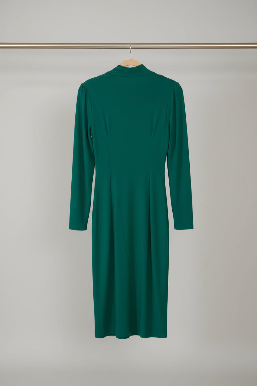 Joseph Ribkoff V-Neck Belted Wrap Dress