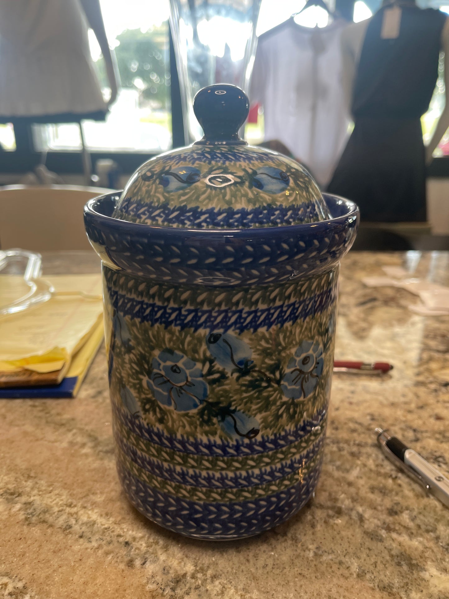 UNIKAT polish pottery jar 735