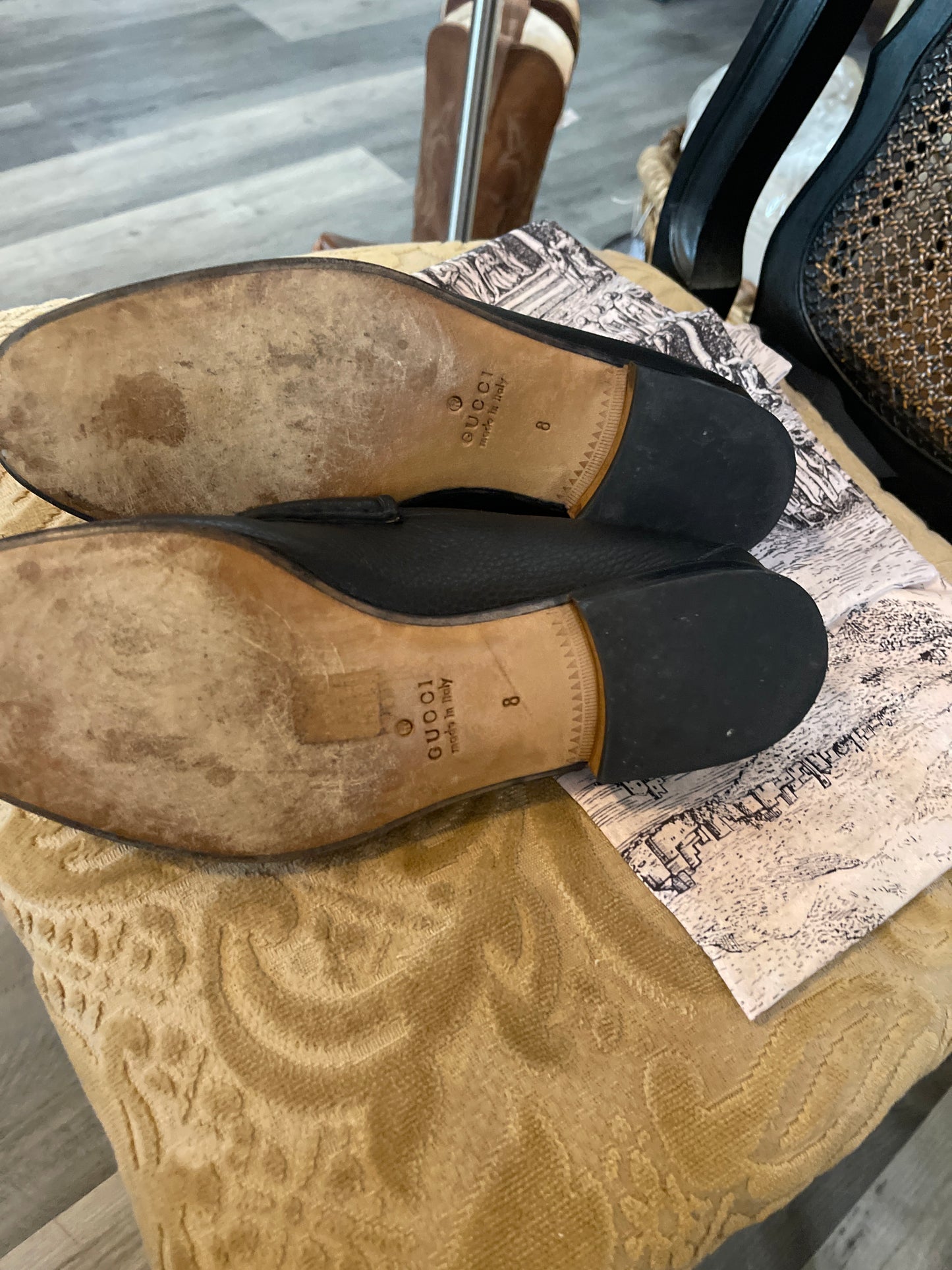 Gucci Mens Horsebit Leather size 8