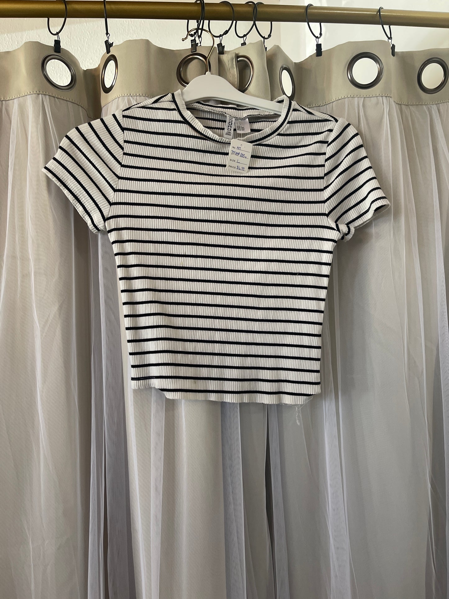 Striped tee shirt
