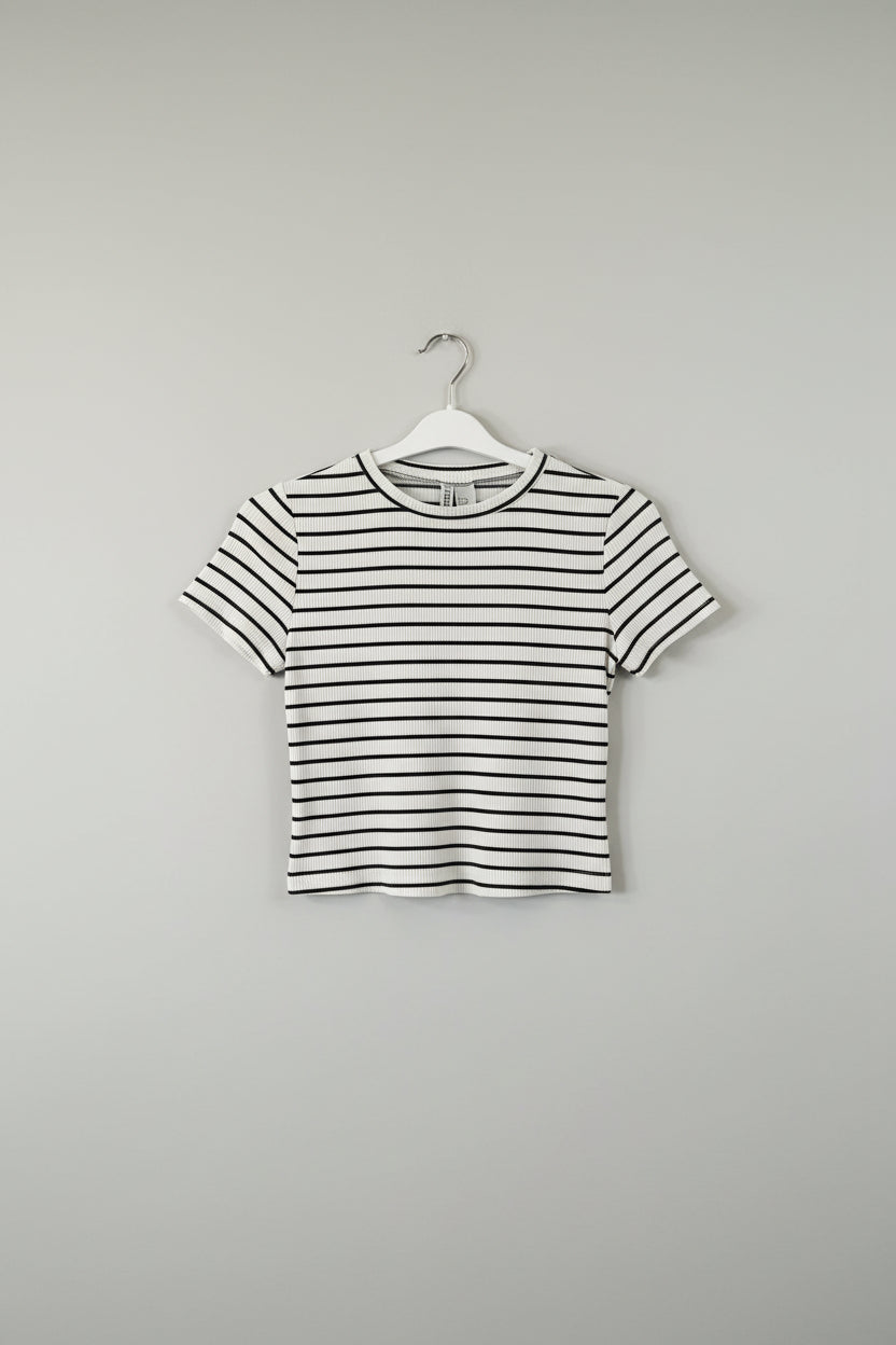Divided Striped tee shirt