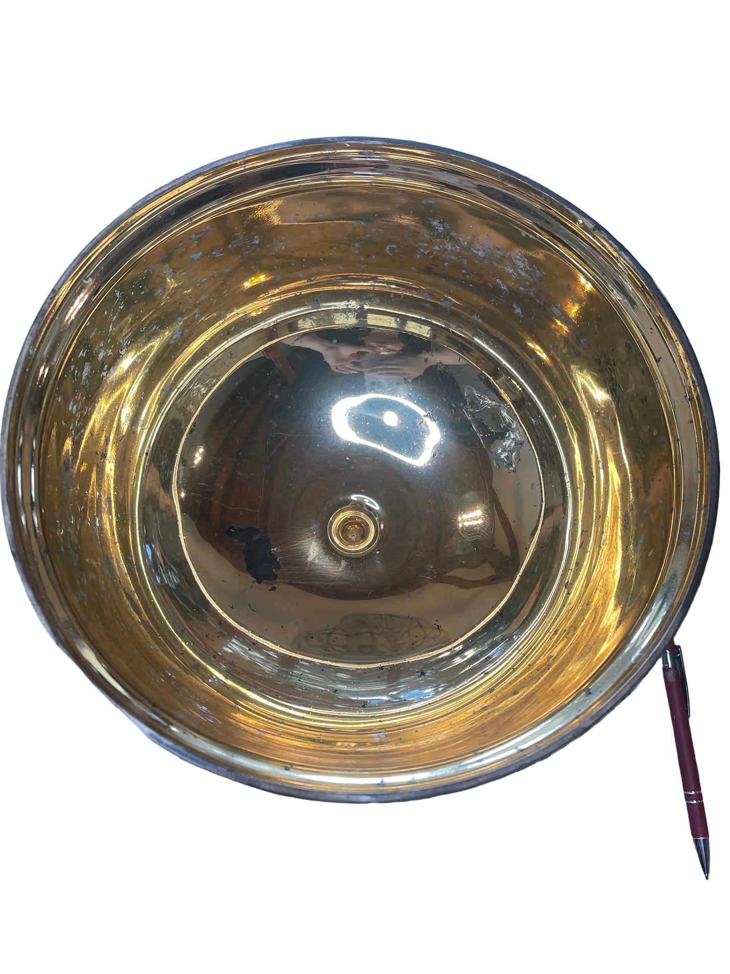 Deco 79 Glass Handmade Decorative Decorative Bowl Decorative Container, Decorative Keepsake Box 11" x 11" x 8"