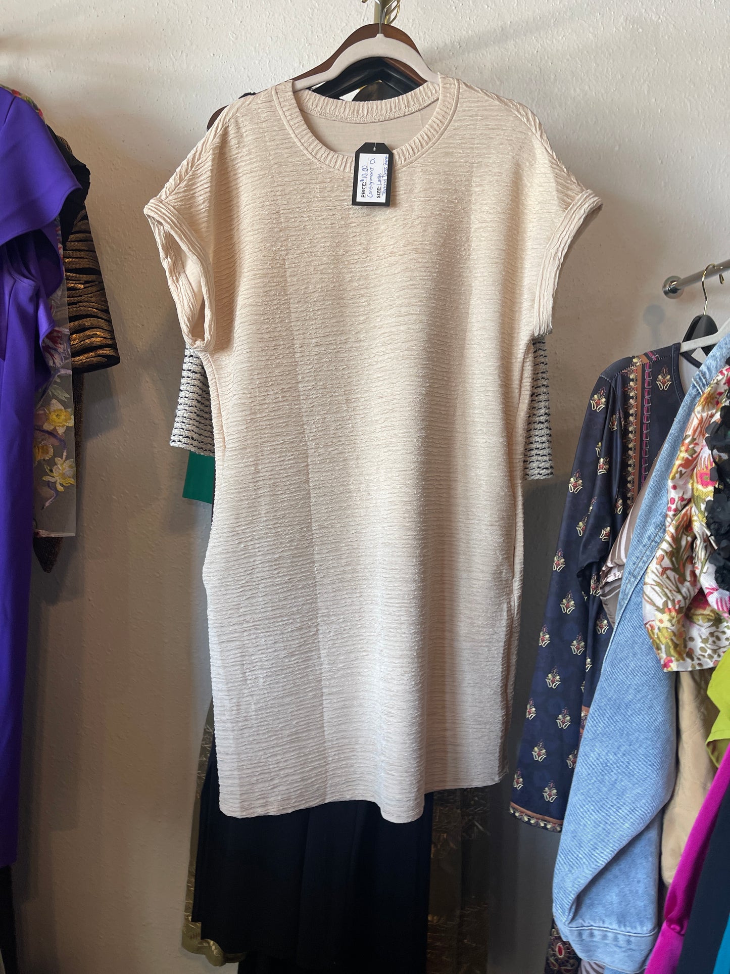 Textured dress
