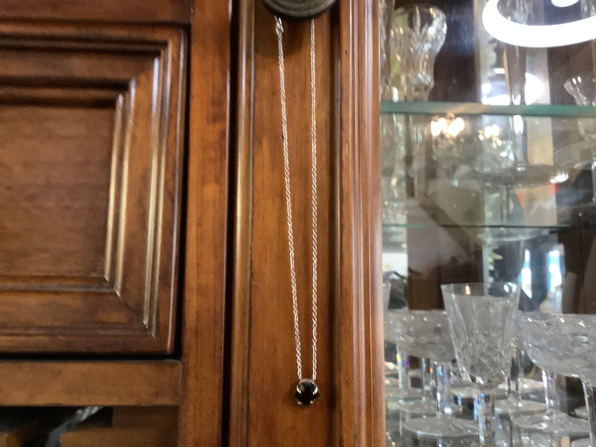 Kendra Scott Necklace Black Pendant 