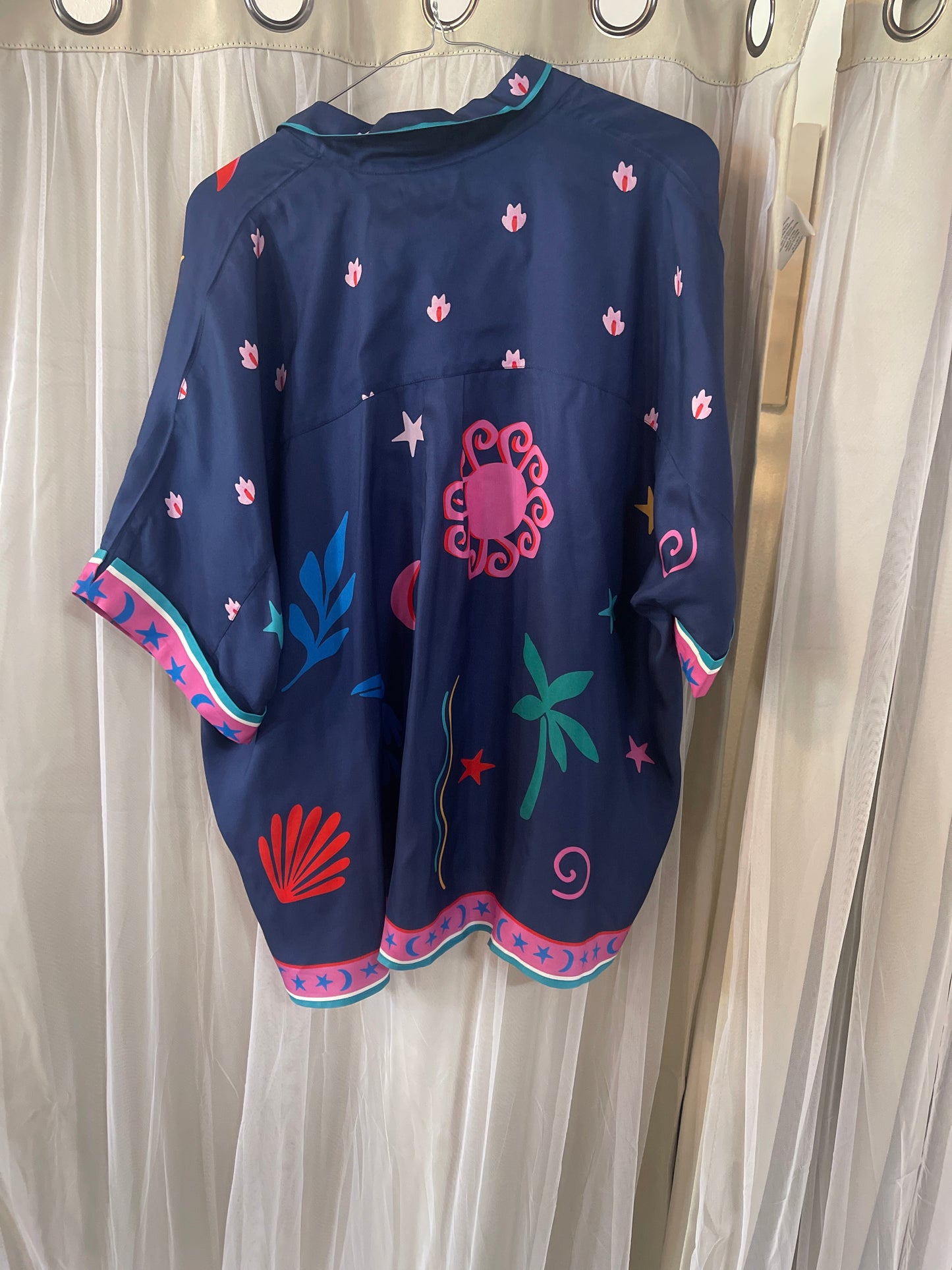 Johnny Was "Fernanda" Button Down Shirt from their premium Jade Collection.