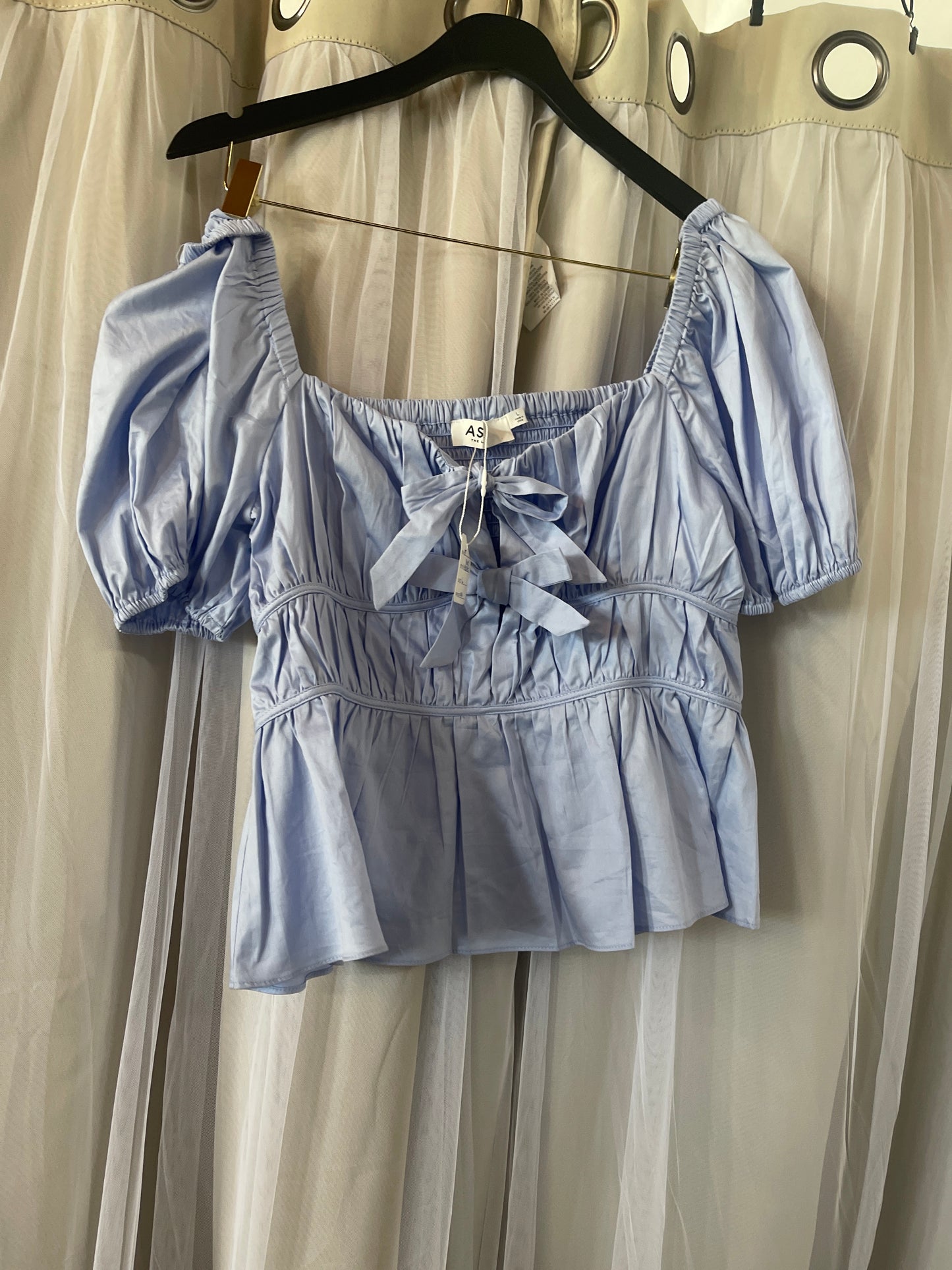Blue blouse
