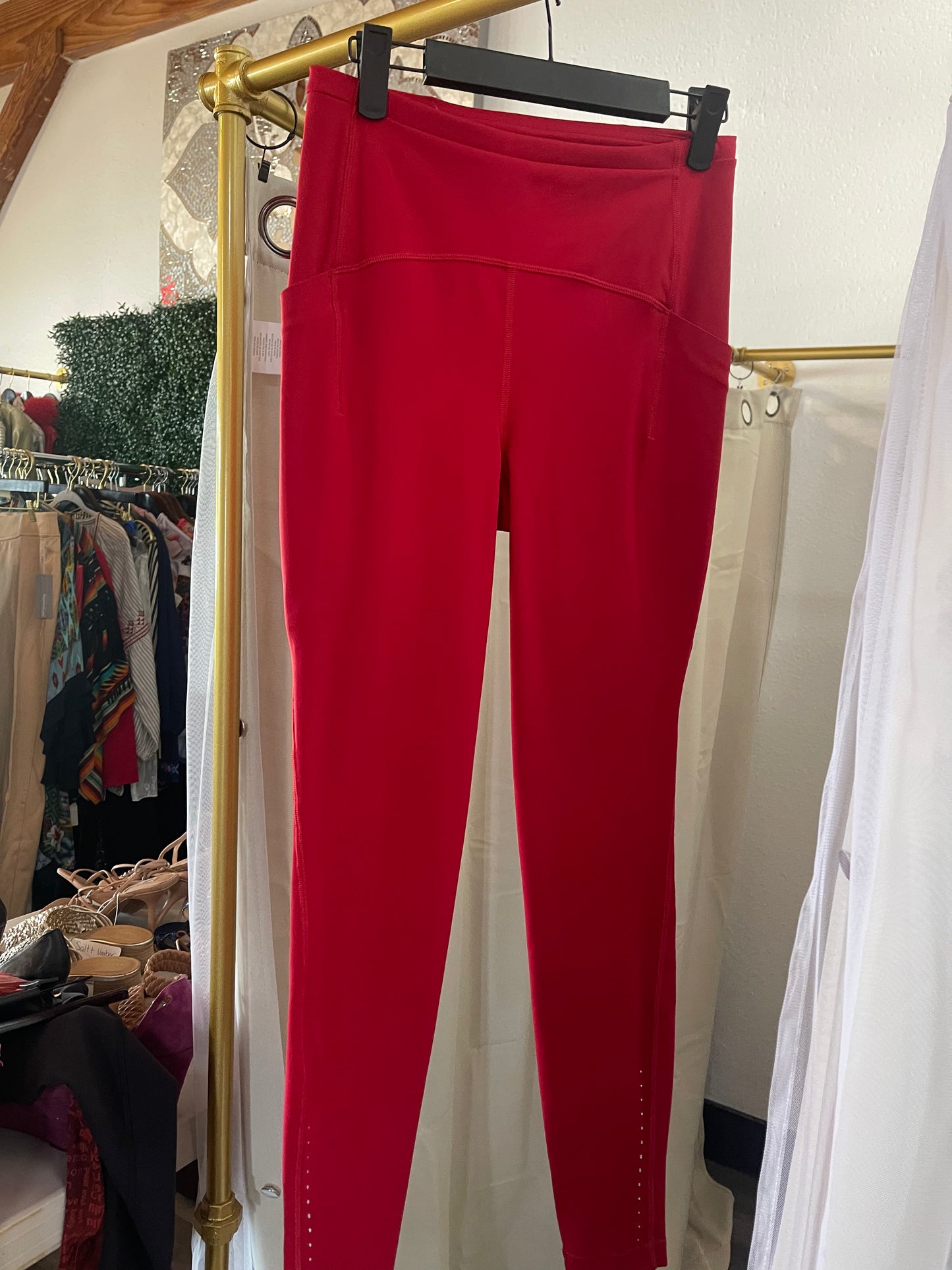 Lululemon red leggings