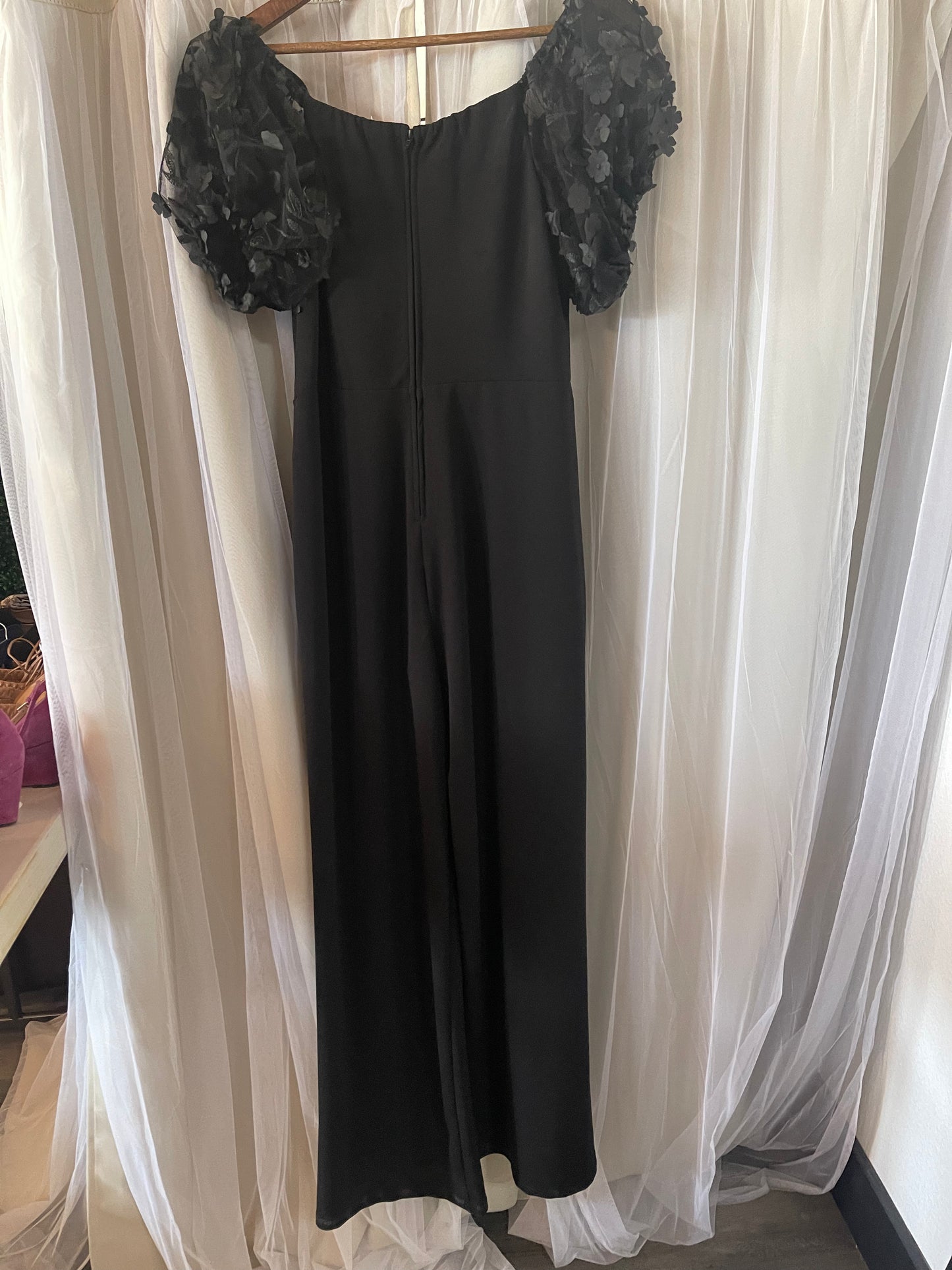 Black jumpsuit