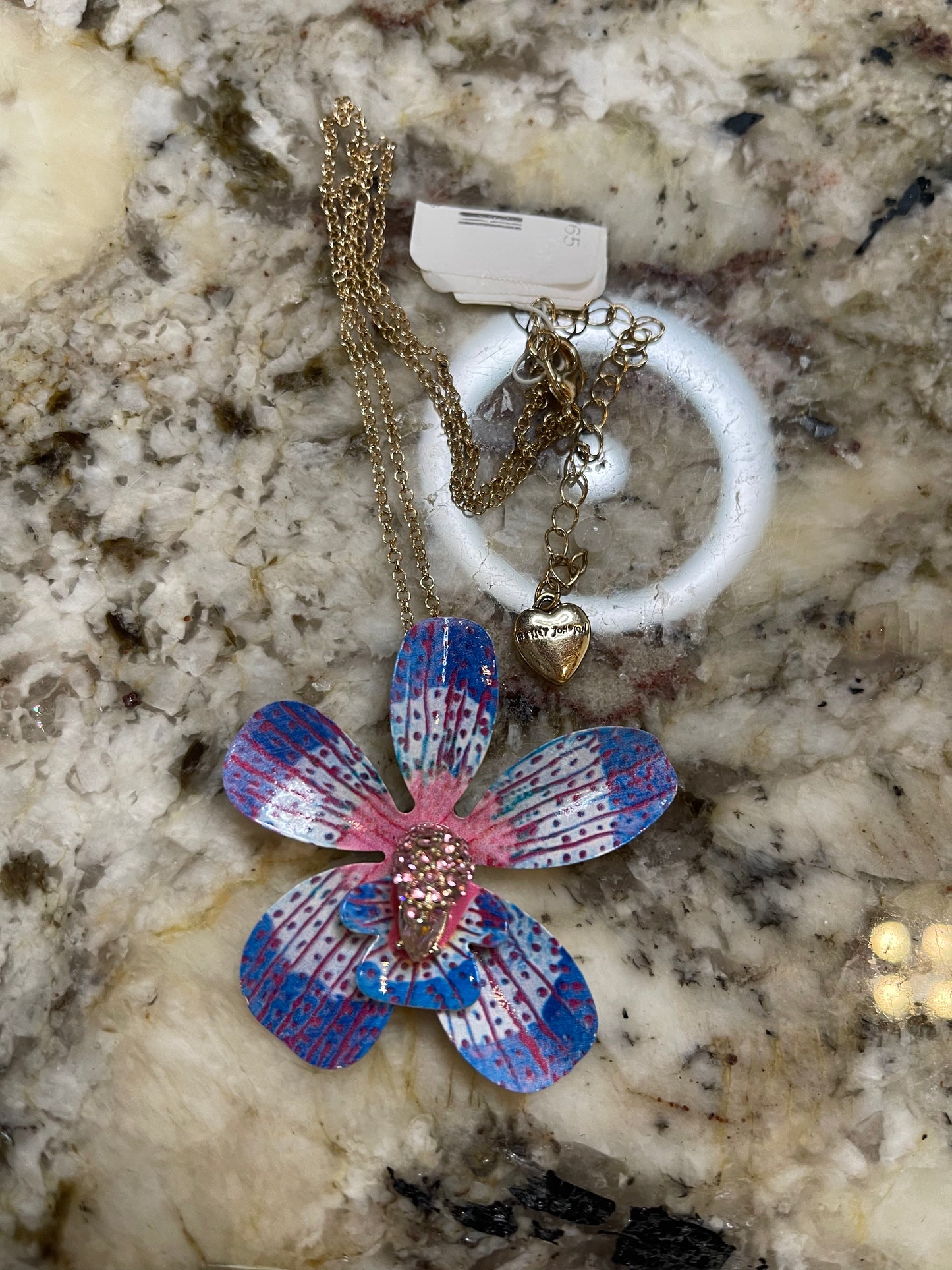 Betsey Johnson statement necklace