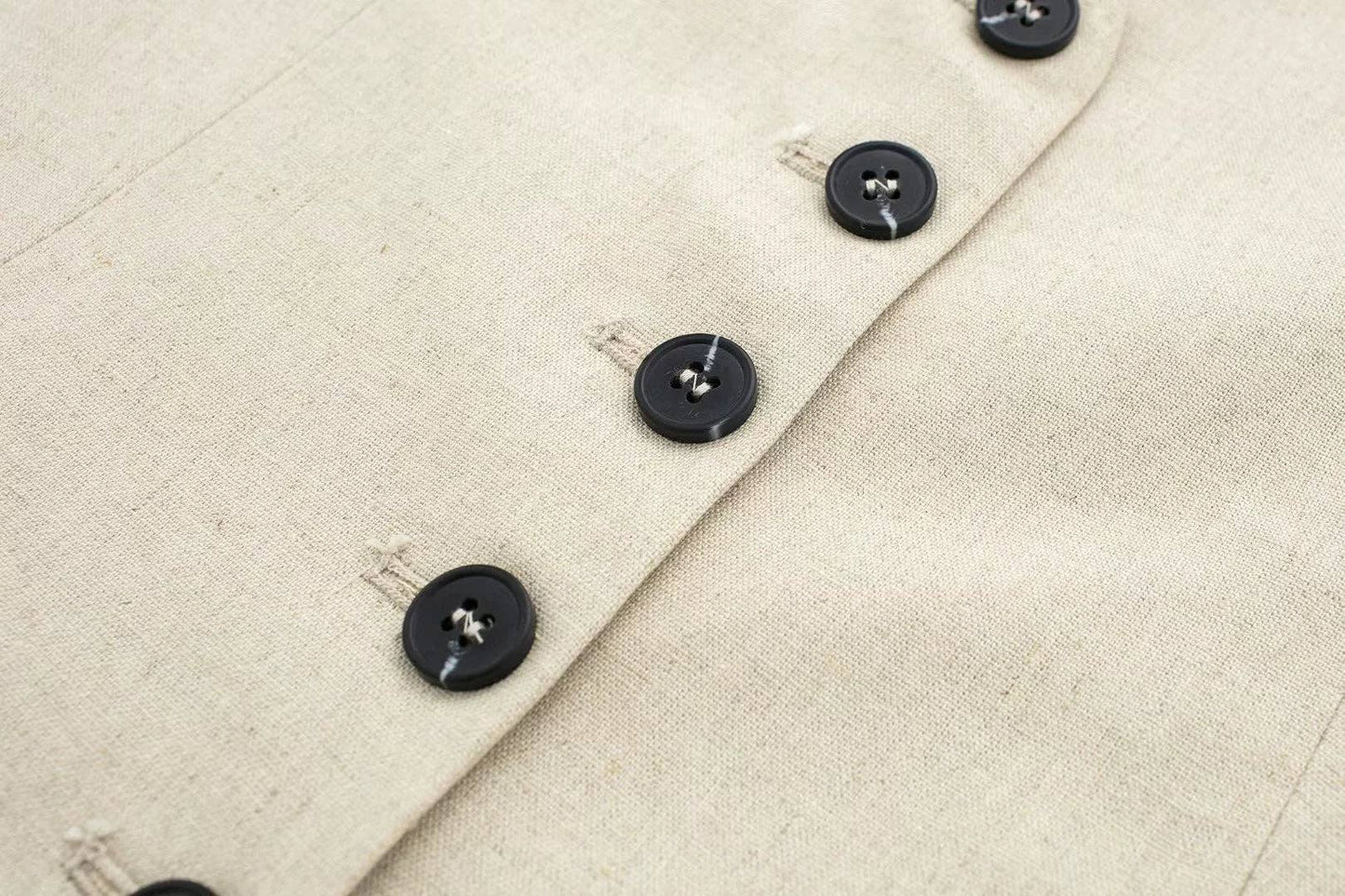 Ladies Solid Color V-Neck Vest And Vest/Shorts