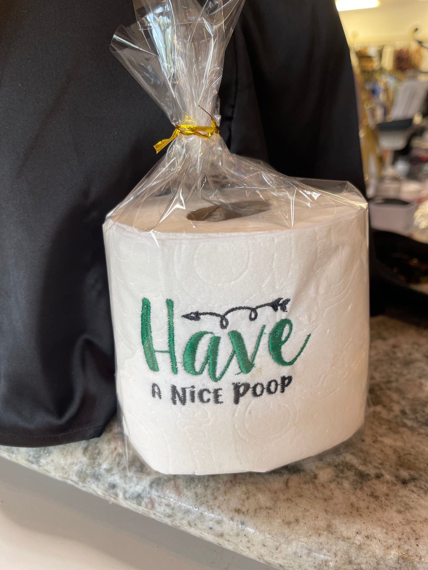 Embroidered Toilet paper