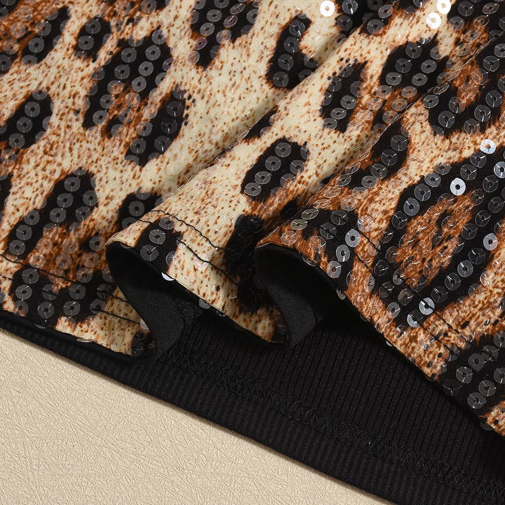 Sequin party tank top: Apricot