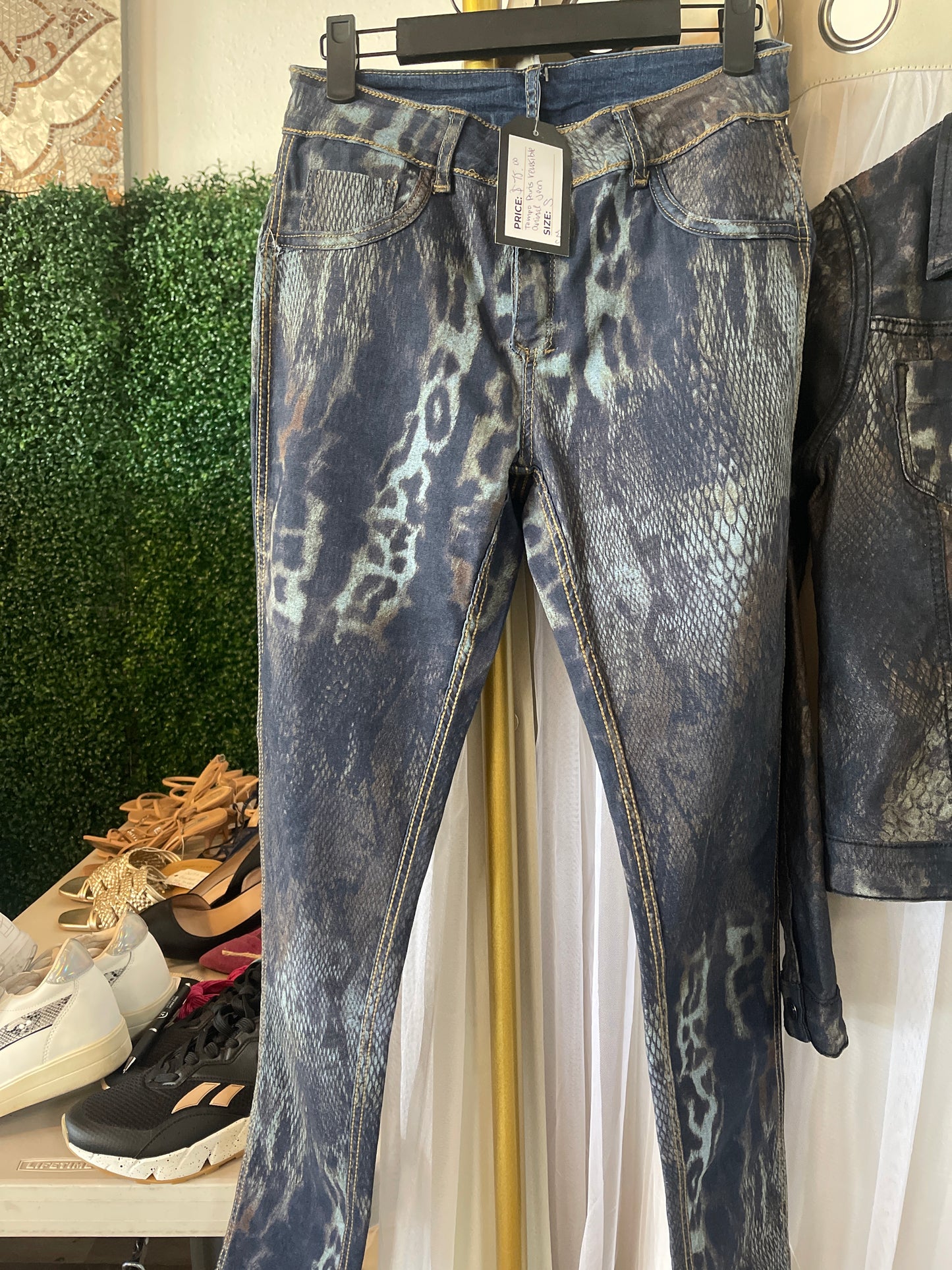 Tempo Paris reversible jeans