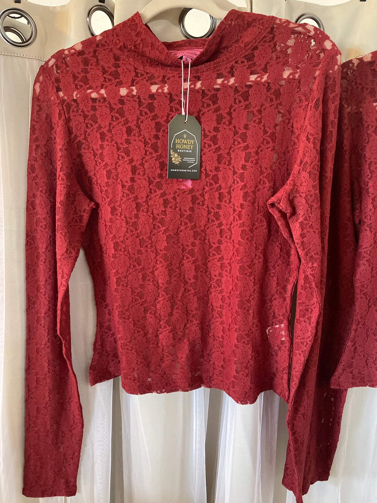 Top lace blouse