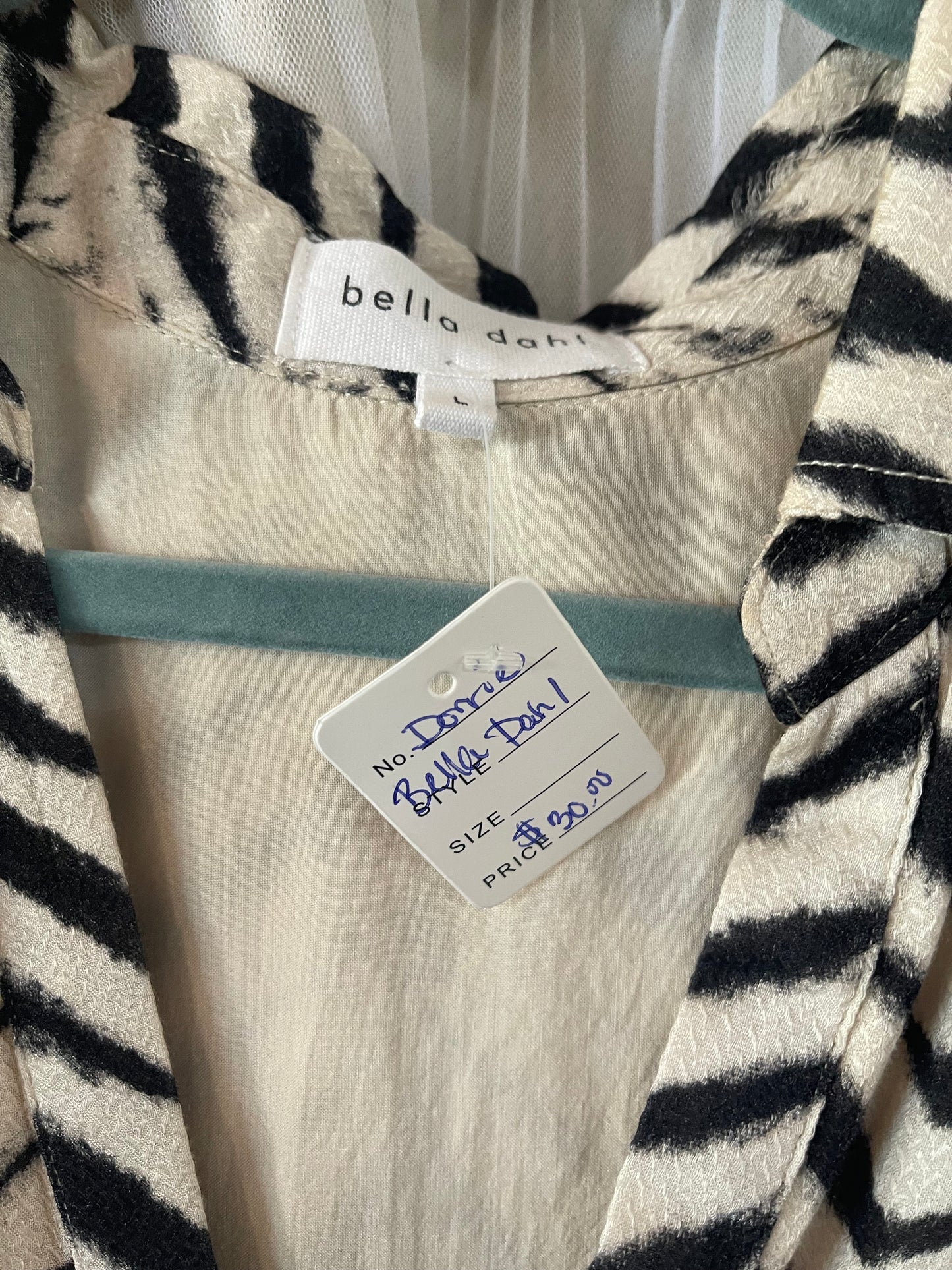 Zebra hoodie