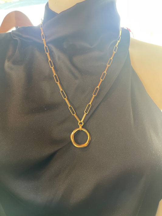 J. Crew O ring necklace
