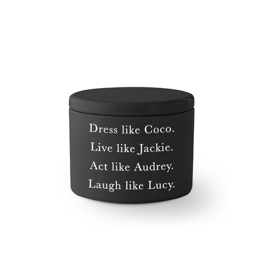 Travel Candle (Black) - Dress like Coco
