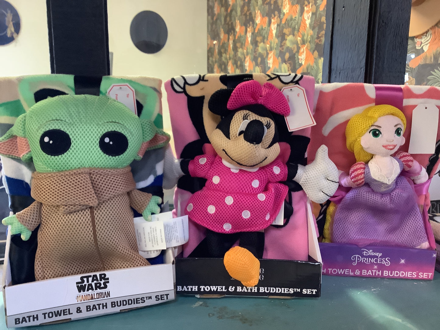 Bath Towel & Bath Buddies Set