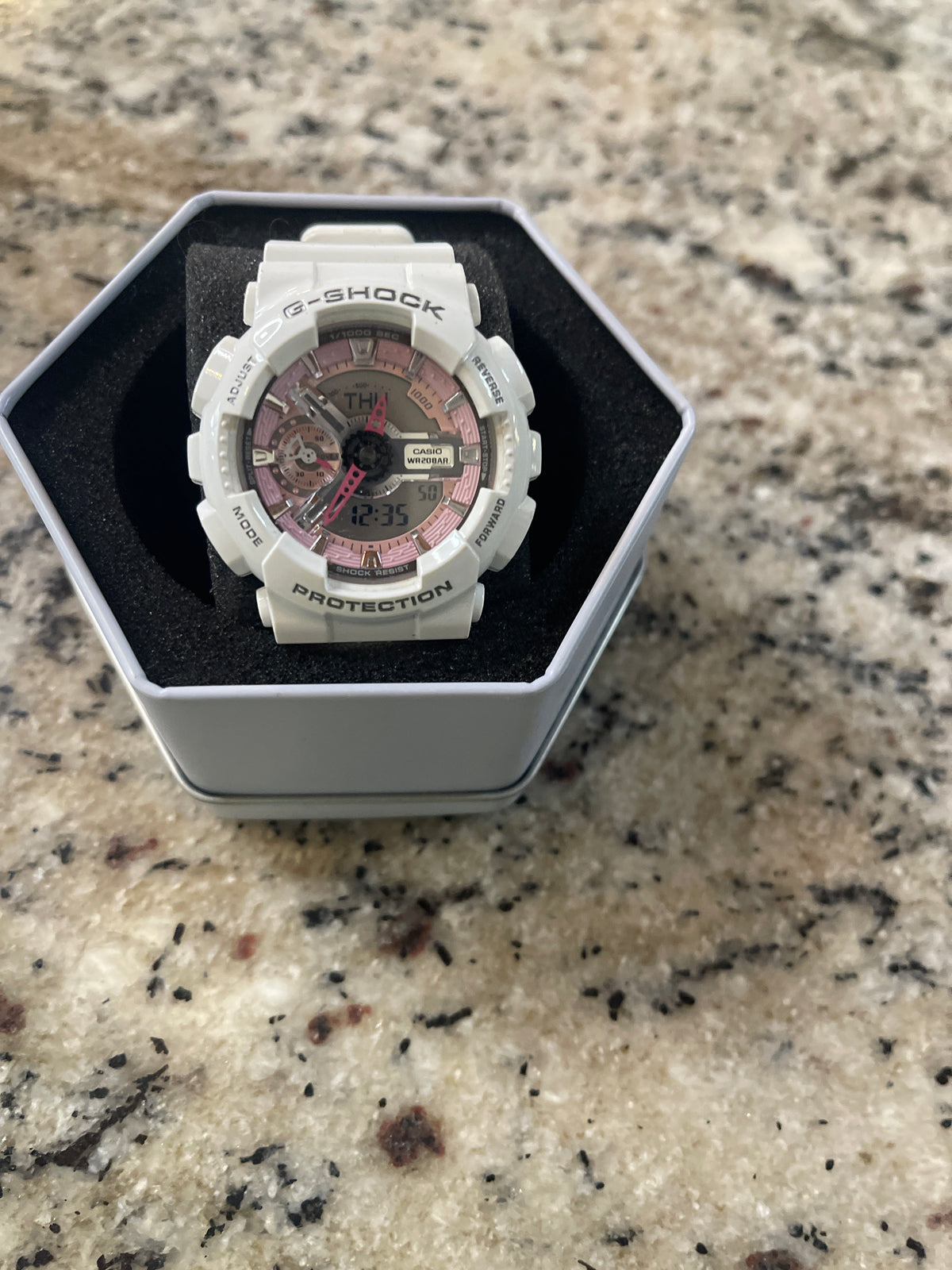 Casio G-Shock Women's S-Series Analog-Digital Watch (Model: GMA-S110MP-7A)