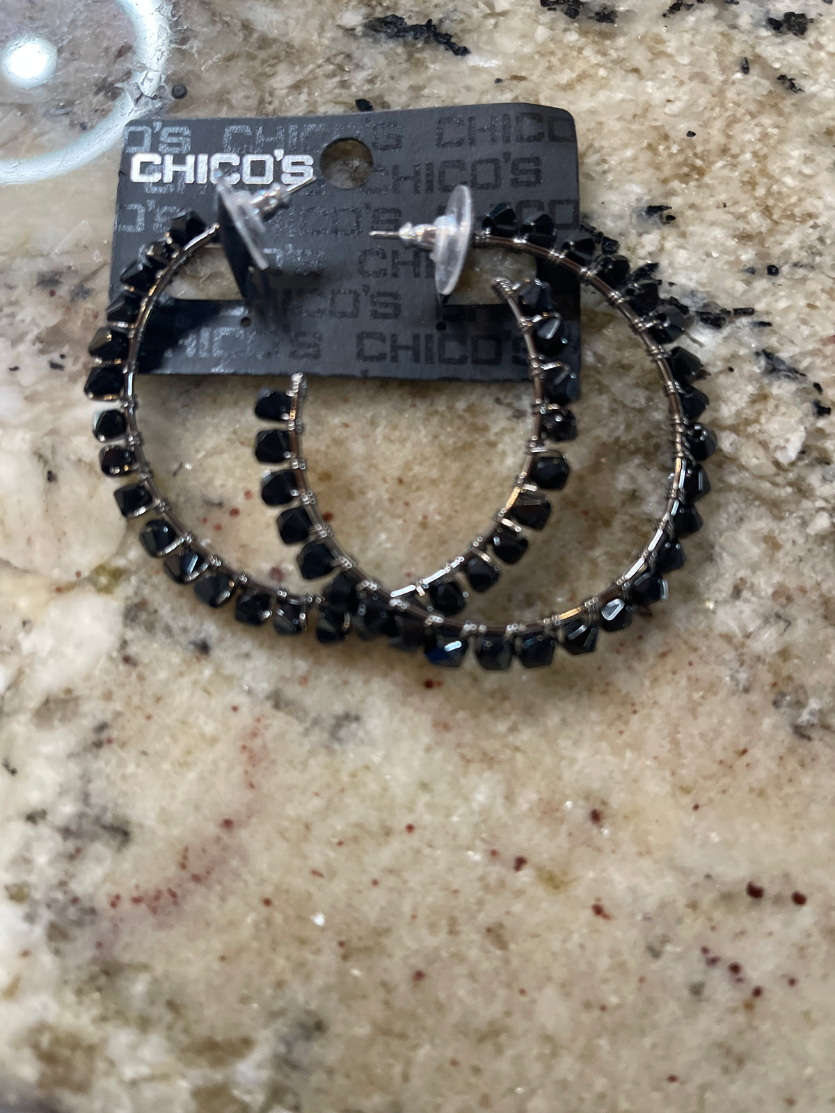 Chico hyper allergenic hoop earrings