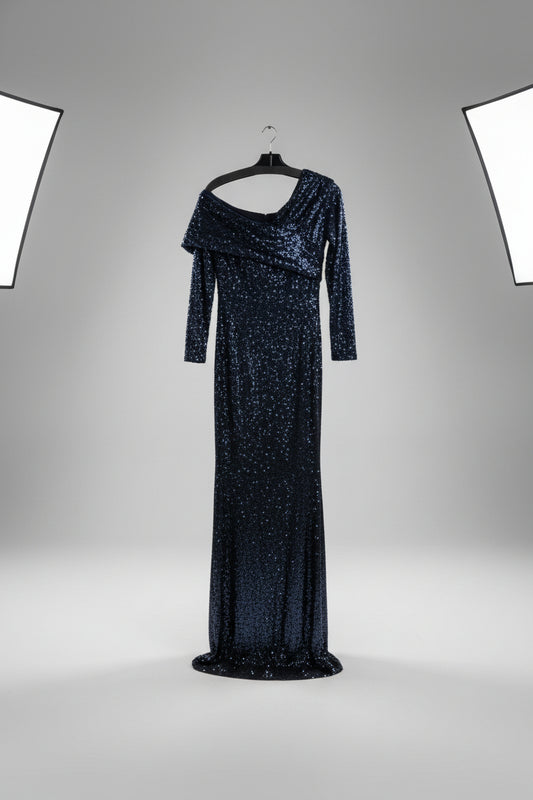 Donna Karan Sequining Holiday Dress