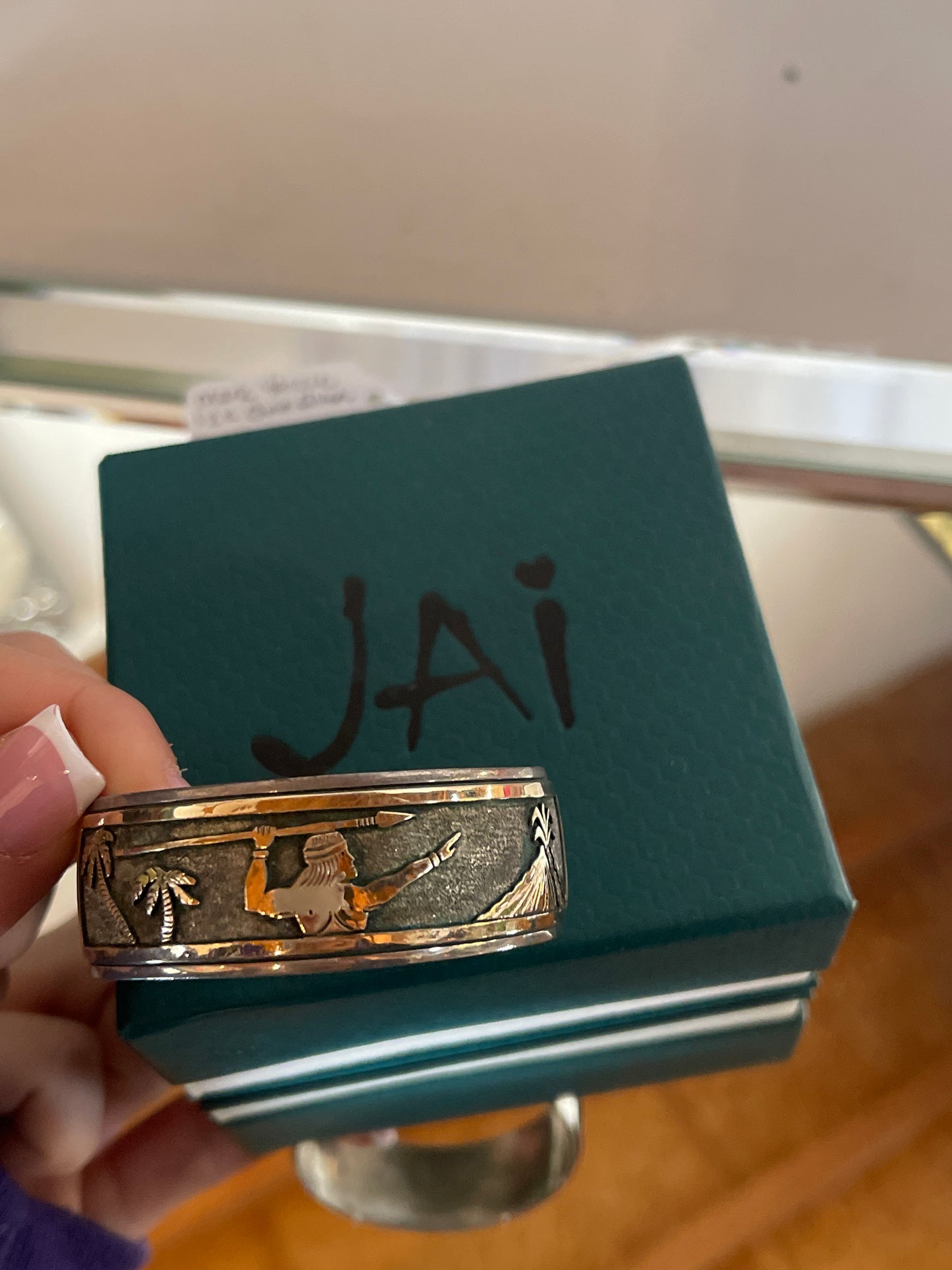 Mark Yazzie 12k Gold filled overlay