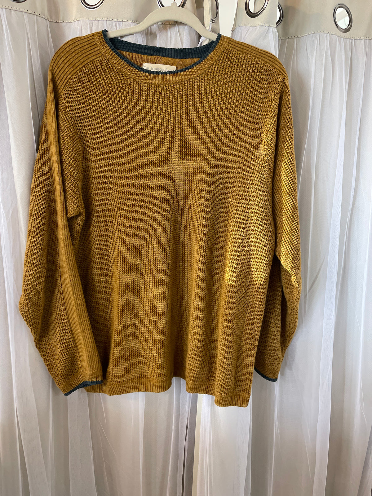 The Territory Ahead waffle-knit sweater medium men’s