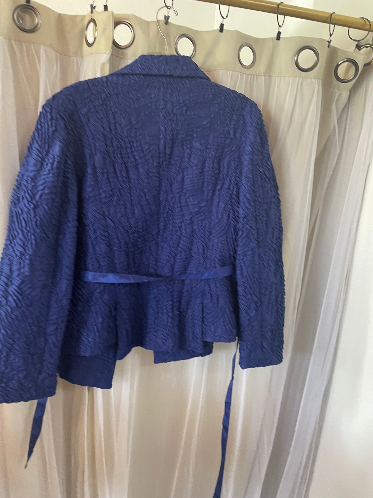 Royal blue coat