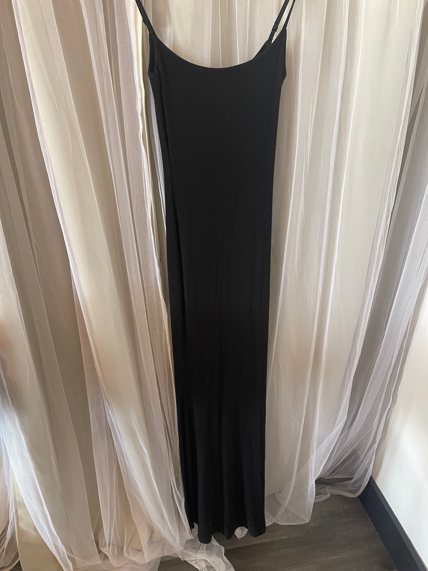 Skims black dress