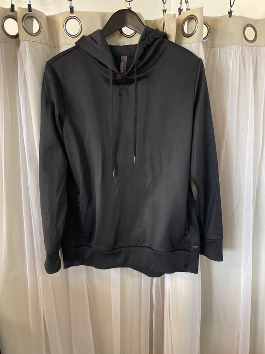 Mondetta black mens pullover hoodie size small