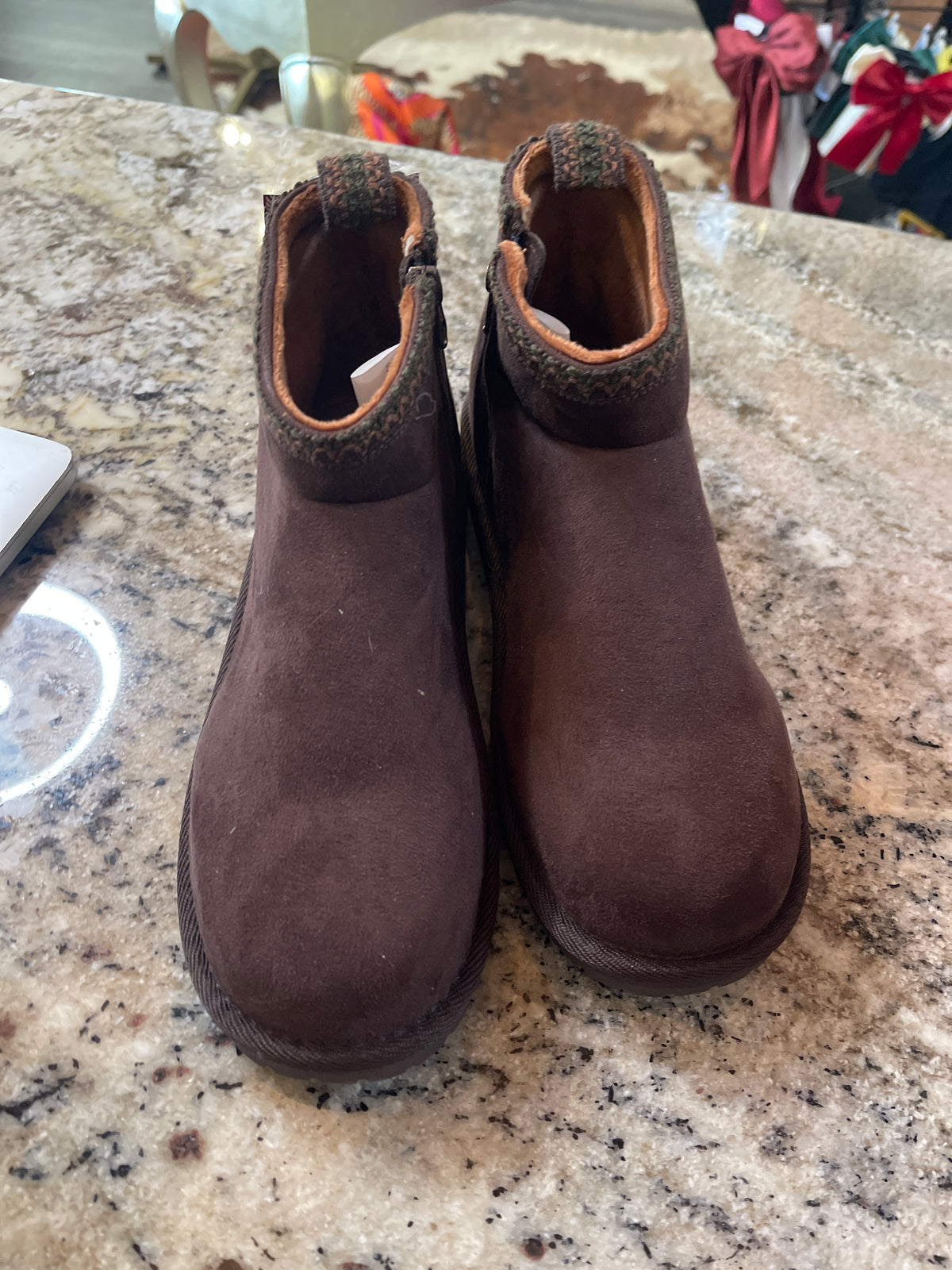 Muk Luka side zip boots