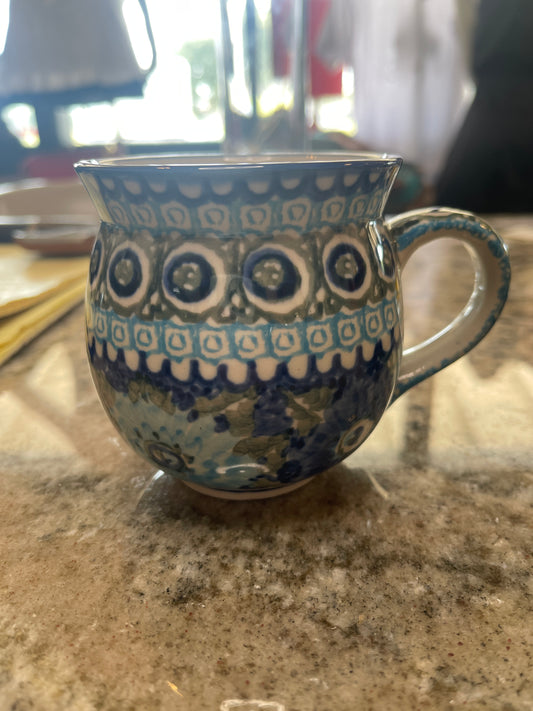 UNIKAT Polish Pottery Bubble Mug 586