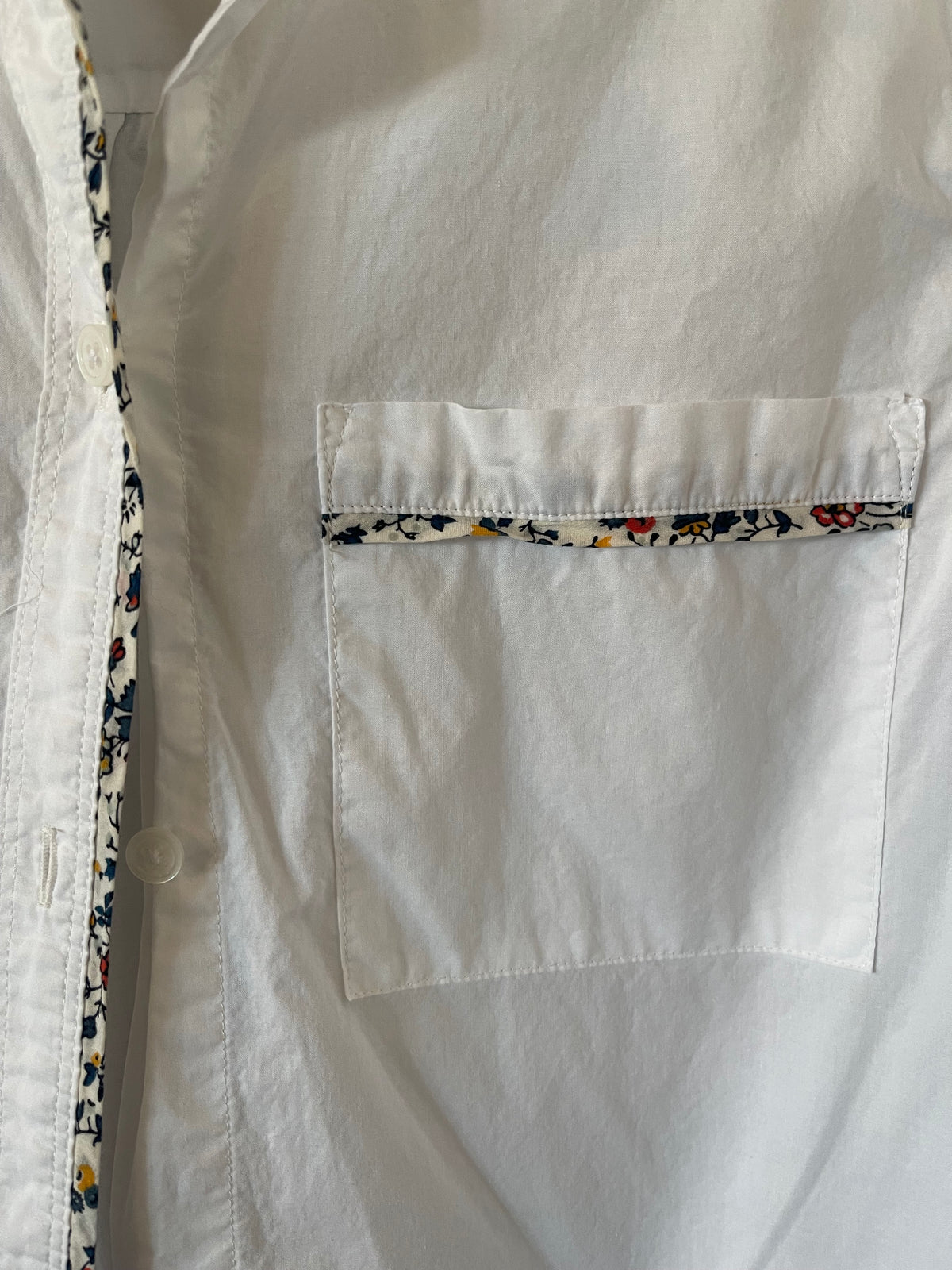 Madewell White Button Up