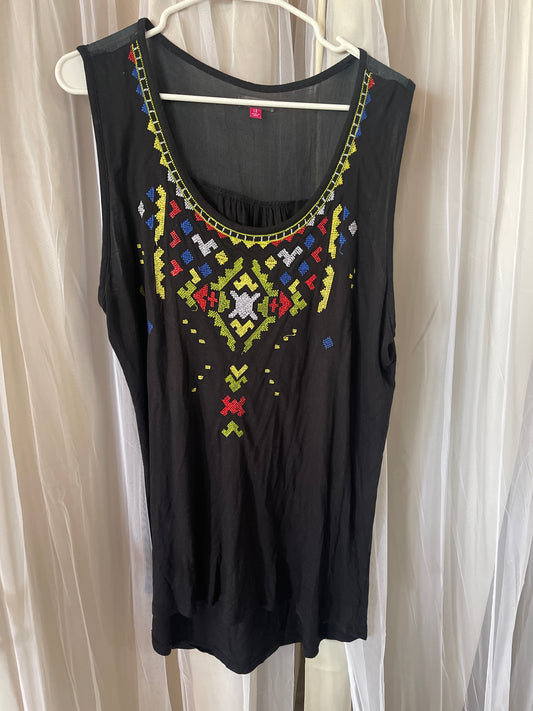 Vince Camuto embroidered top