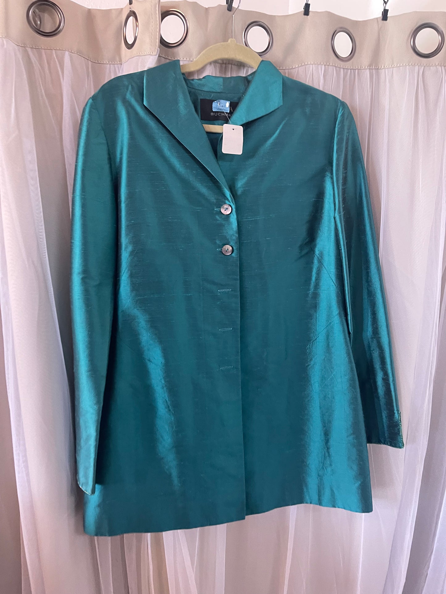 Teal jacket
