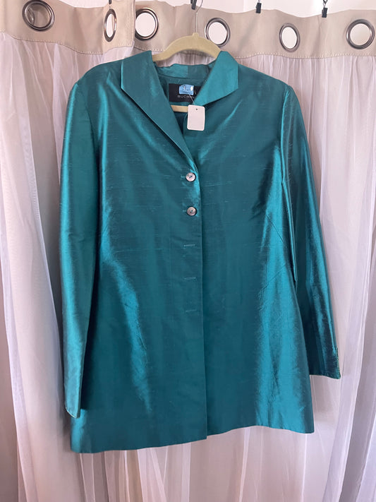 Teal jacket