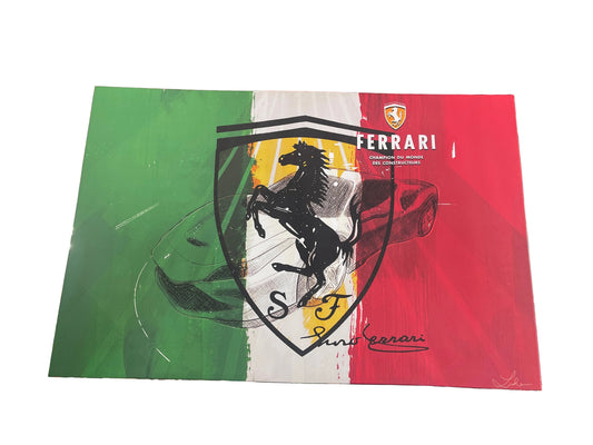 Ferrari Print canvas 36x24