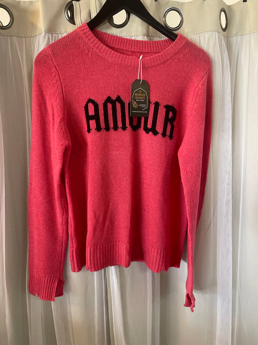 Zadig & Voltaire Pink Amour Cashmere Jumper