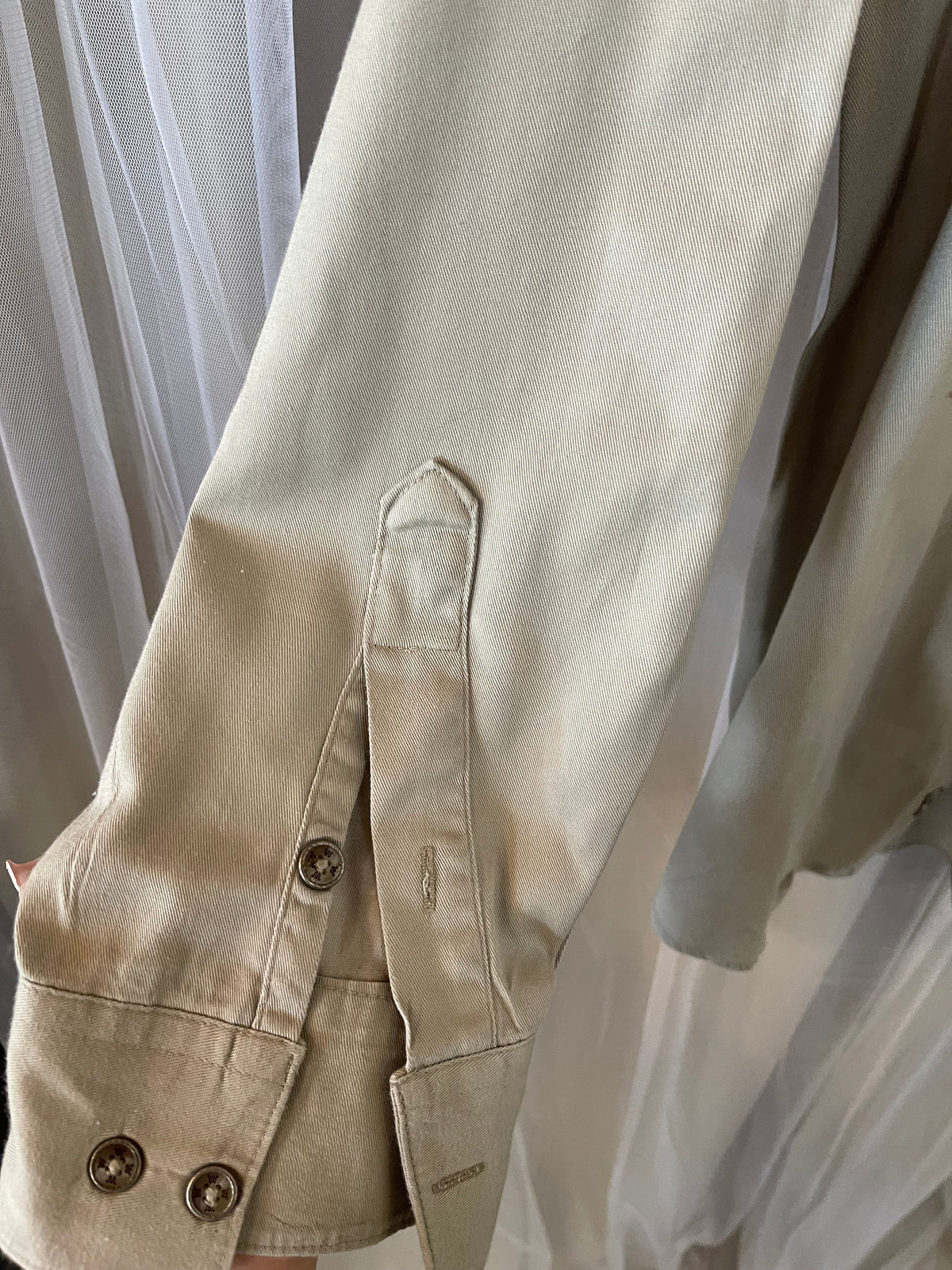 King Ranch Main House Heavy Cotton twill Button