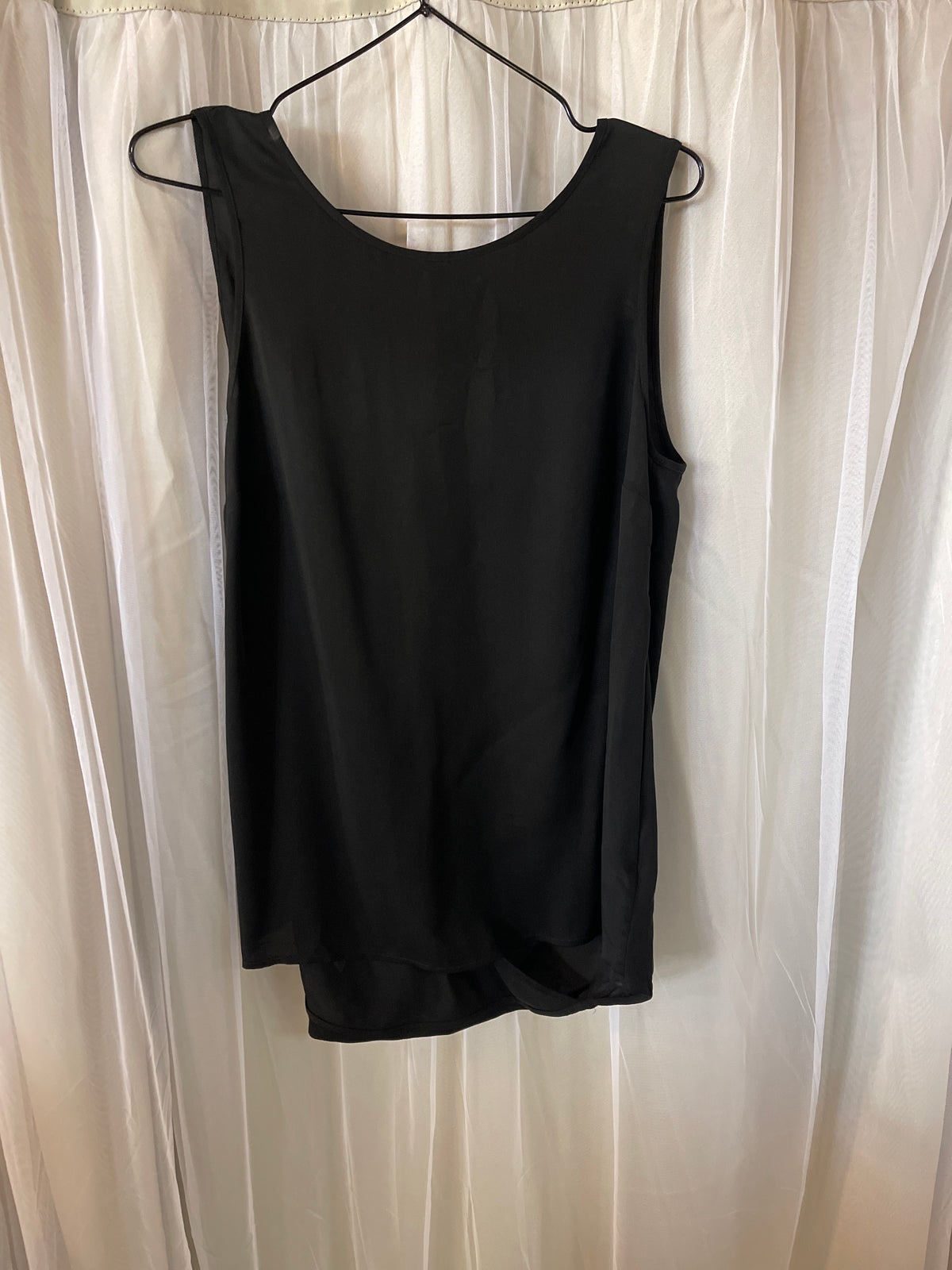 Michael Kors black sleeveless top