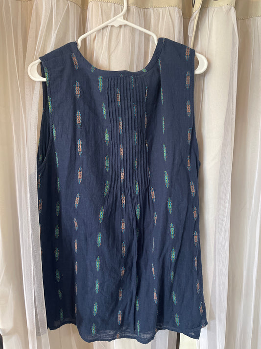 Caslon sleeveless printed Blouse