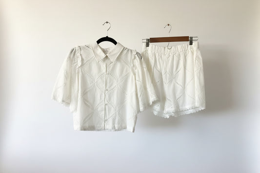 Love Wednesday 2 pc shorts set