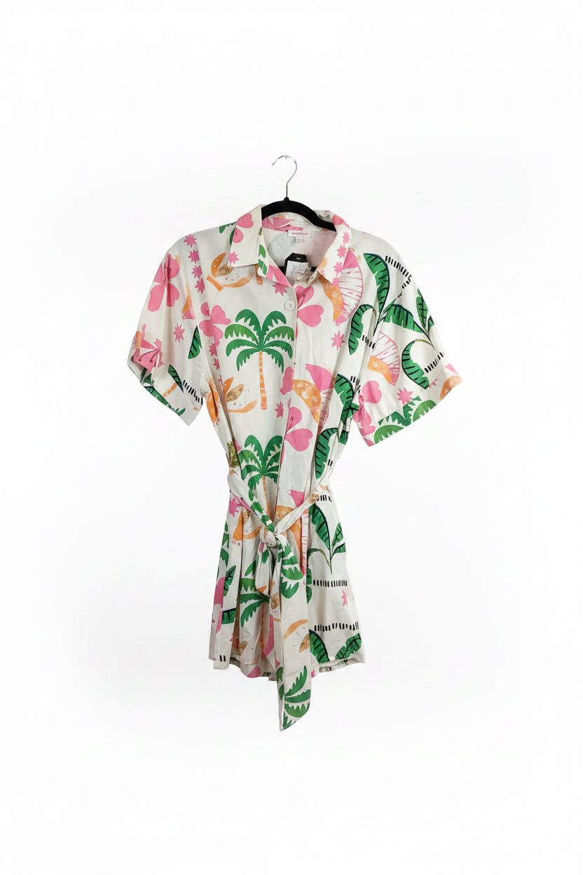Love Wednesday one piece shorts set
