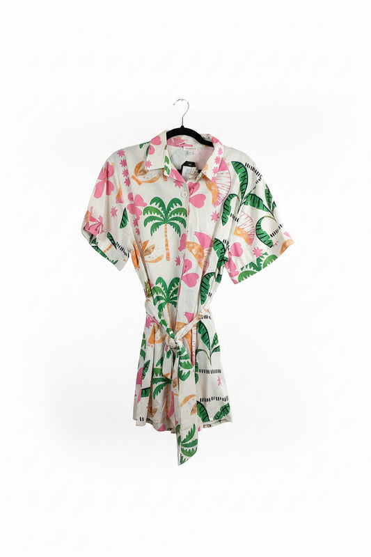 Love Wednesday one piece shorts set