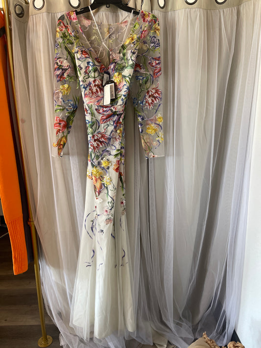 Long sleeve gown